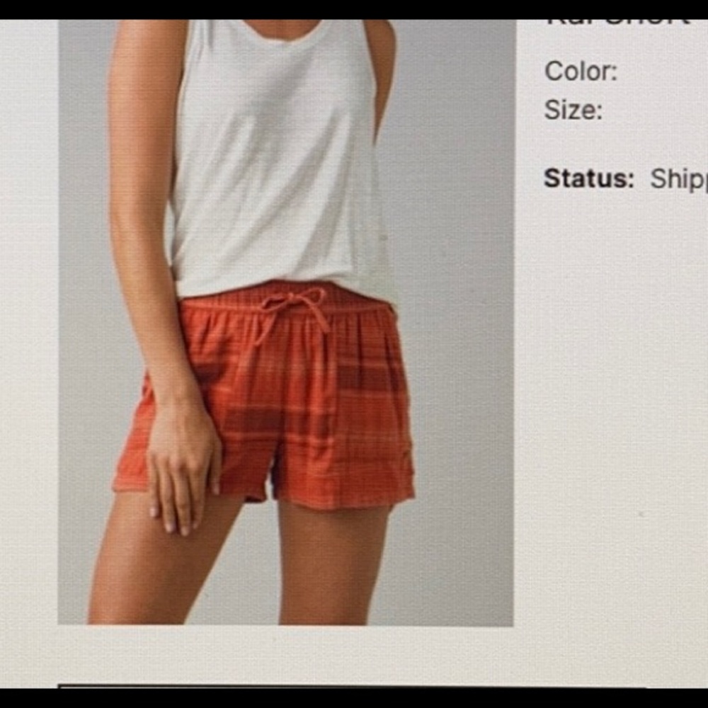 Prana Kai Organic Cotton Shorts